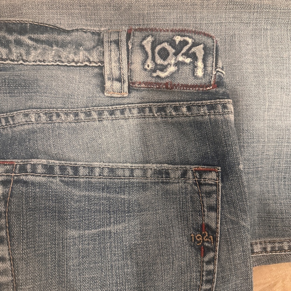 1921 Women’s Bootcut Jeans Blue Denim Size 34 New